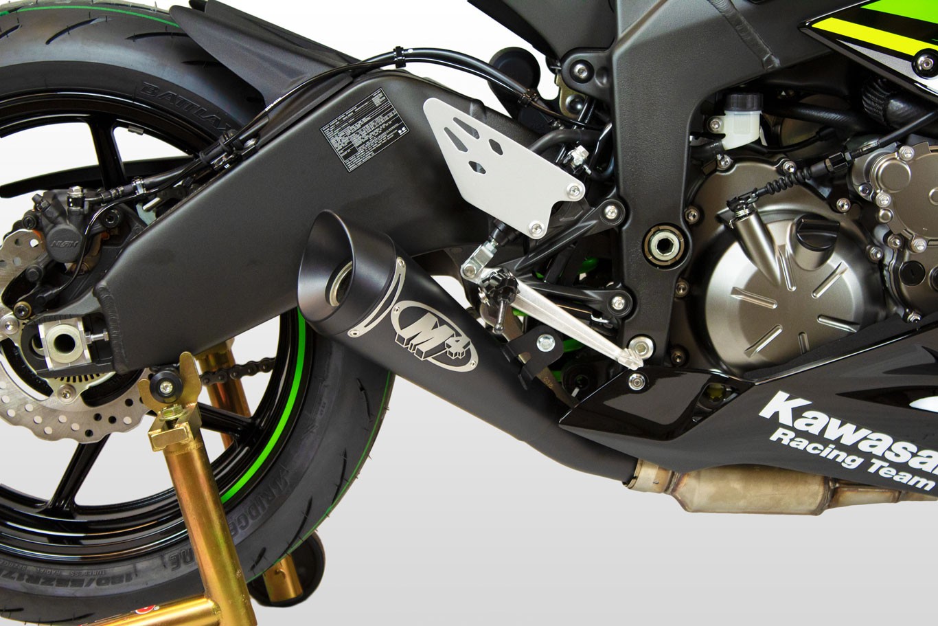 M4 Street Slayer Slip On w/ Carbon canister - Kawasaki ZX